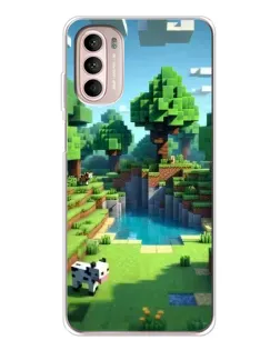 Чехол для Motorola MOTO G52 с картинкой «Minecraft летний день» Чехол для Motorola MOTO G52 с картинкой «Minecraft летний день»