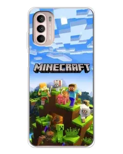 Чехол для Motorola MOTO G52 с картинкой «Minecraft классический мир» Чехол для Motorola MOTO G52 с картинкой «Minecraft классический мир»