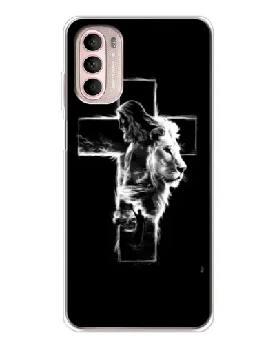 Чехол для Motorola MOTO G52 с картинкой «Сияющий крест Jesus» Чехол для Motorola MOTO G52 с картинкой «Сияющий крест Jesus»