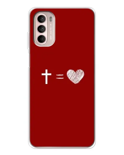 Чехол для Motorola MOTO G52 с картинкой «Уравнение любви» Чехол для Motorola MOTO G52 с картинкой «Уравнение любви»