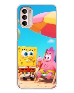 Чехол для Motorola MOTO G52 с картинкой «Отдых на пляже»