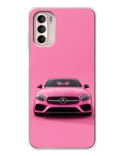 Чехол для Motorola MOTO G52 с картинкой «Розовый Mercedes AMG» Чехол для Motorola MOTO G52 с картинкой «Розовый Mercedes AMG»