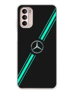 Чехол для Motorola MOTO G52 с картинкой «Спортивные линии Mercedes» Чехол для Motorola MOTO G52 с картинкой «Спортивные линии Mercedes»