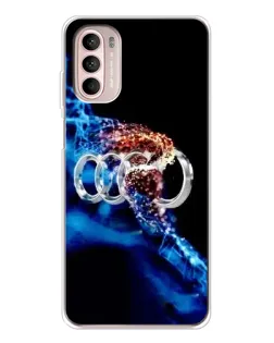 Чехол для Motorola MOTO G52 с картинкой «Энергия лого Audi» Чехол для Motorola MOTO G52 с картинкой «Энергия лого Audi»