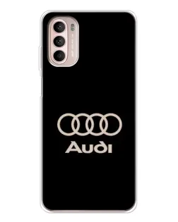 Чехол для Motorola MOTO G52 с картинкой «Audi — золотой логотип» Чехол для Motorola MOTO G52 с картинкой «Audi — золотой логотип»