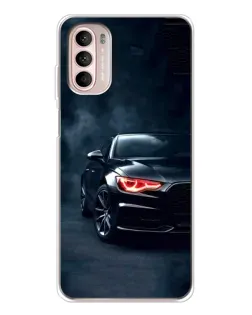 Чехол для Motorola MOTO G52 с картинкой «Audi — хищный взгляд» Чехол для Motorola MOTO G52 с картинкой «Audi — хищный взгляд»