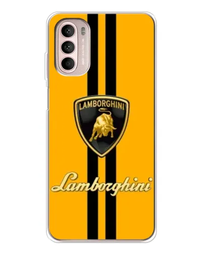 Чехол для Motorola MOTO G52 с картинкой «Lamborghini Stripe желтый» Чехол для Motorola MOTO G52 с картинкой «Lamborghini Stripe желтый»