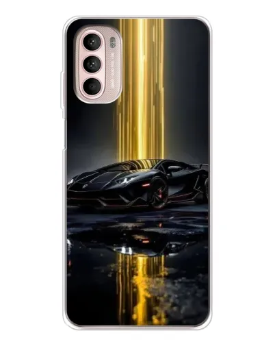 Чехол для Motorola MOTO G52 с картинкой «Ночной Lamborghini драйв» Чехол для Motorola MOTO G52 с картинкой «Ночной Lamborghini драйв»