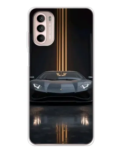 Чехол для Motorola MOTO G52 с картинкой «Lamborghini золотые линии» Чехол для Motorola MOTO G52 с картинкой «Lamborghini золотые линии»