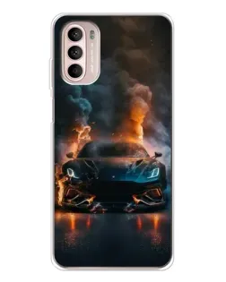 Чехол для Motorola MOTO G52 с картинкой «Lamborghini дымная эстетика» Чехол для Motorola MOTO G52 с картинкой «Lamborghini дымная эстетика»