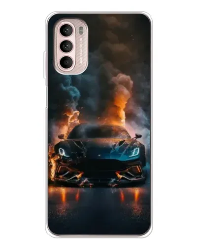 Чехол для Motorola MOTO G52 с картинкой «Lamborghini дымная эстетика» Чехол для Motorola MOTO G52 с картинкой «Lamborghini дымная эстетика»