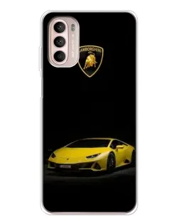 Чехол для Motorola MOTO G52 с картинкой «Lamborghini желтый акцент» Чехол для Motorola MOTO G52 с картинкой «Lamborghini желтый акцент»