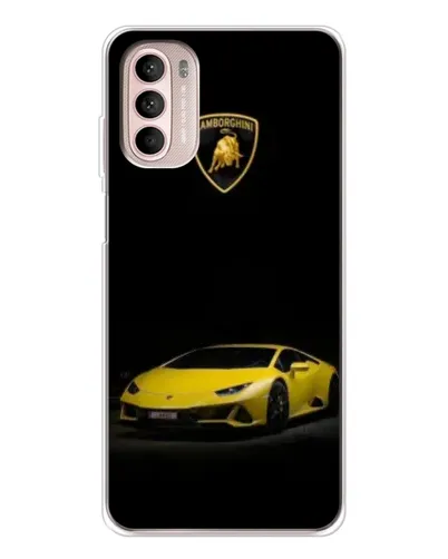 Чехол для Motorola MOTO G52 с картинкой «Lamborghini желтый акцент» Чехол для Motorola MOTO G52 с картинкой «Lamborghini желтый акцент»