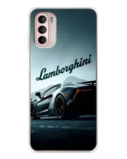Чехол для Motorola MOTO G52 с картинкой «Классическая надпись Lamborghini» Чехол для Motorola MOTO G52 с картинкой «Классическая надпись Lamborghini»