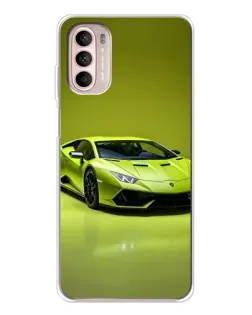 Чехол для Motorola MOTO G52 с картинкой «Салатовый Lamborghini Huracan» Чехол для Motorola MOTO G52 с картинкой «Салатовый Lamborghini Huracan»
