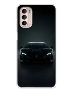 Чехол для Motorola MOTO G52 с картинкой «Черный Lamborghini Aventador» Чехол для Motorola MOTO G52 с картинкой «Черный Lamborghini Aventador»