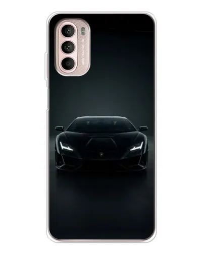 Чехол для Motorola MOTO G52 с картинкой «Черный Lamborghini Aventador» Чехол для Motorola MOTO G52 с картинкой «Черный Lamborghini Aventador»