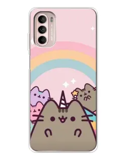 Чехол для Motorola MOTO G52 с картинкой «Единорог Pusheen» Чехол для Motorola MOTO G52 с картинкой «Единорог Pusheen»
