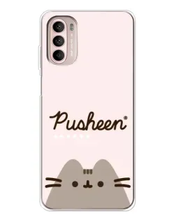 Чехол для Motorola MOTO G52 с картинкой «Pusheen логотип» Чехол для Motorola MOTO G52 с картинкой «Pusheen логотип»