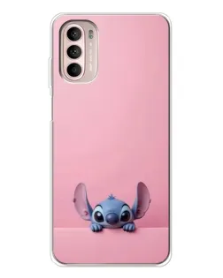 Чехол для Motorola MOTO G52 с картинкой «Stitch выглядывает» Чехол для Motorola MOTO G52 с картинкой «Stitch выглядывает»