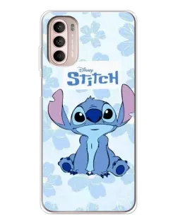 Чехол для Motorola MOTO G52 с картинкой «Stitch среди цветов» Чехол для Motorola MOTO G52 с картинкой «Stitch среди цветов»