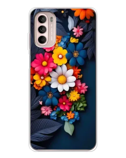 Чехол для Motorola MOTO G52 с картинкой «Цветочная феерия» Чехол для Motorola MOTO G52 с картинкой «Цветочная феерия»