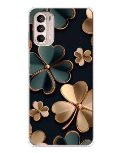 Чехол для Motorola MOTO G52 с картинкой «Клевер в золоте» Чехол для Motorola MOTO G52 с картинкой «Клевер в золоте»