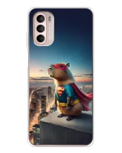 Чехол для Motorola MOTO G52 с картинкой «Капи-мен супергерой» Чехол для Motorola MOTO G52 с картинкой «Капи-мен супергерой»