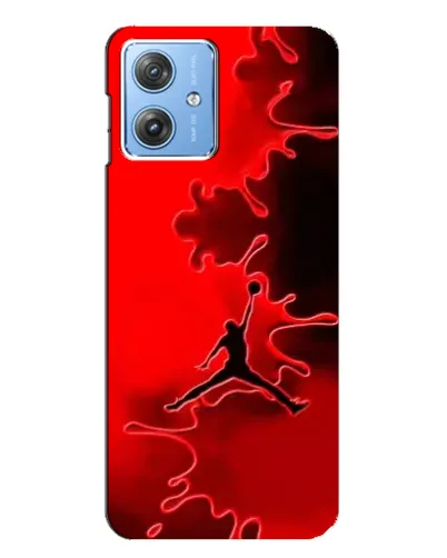 Чехол для Motorola MOTO G54 / G54 Power с картинкой «Jordan Red Smoke» Чехол для Motorola MOTO G54 / G54 Power с картинкой «Jordan Red Smoke»