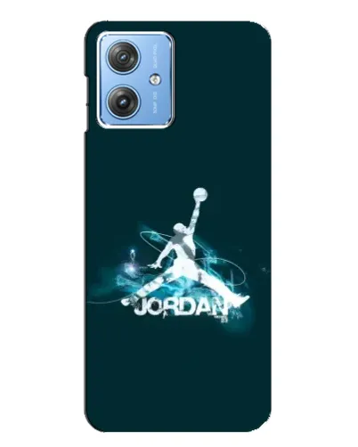 Чехол для Motorola MOTO G54 / G54 Power с картинкой «Jordan Blue Fire» Чехол для Motorola MOTO G54 / G54 Power с картинкой «Jordan Blue Fire»