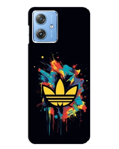 Чехол для Motorola MOTO G54 / G54 Power с картинкой «Adidas Splash»