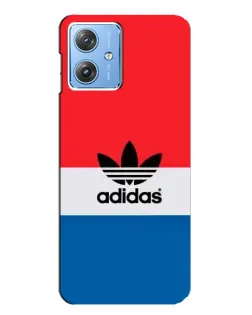 Чехол для Motorola MOTO G54 / G54 Power с картинкой «Ретро блоки Adidas» Чехол для Motorola MOTO G54 / G54 Power с картинкой «Ретро блоки Adidas»