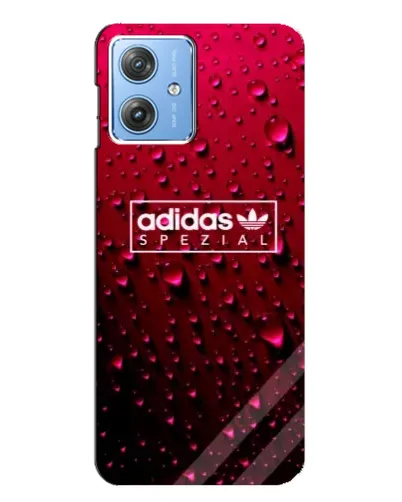 Чехол для Motorola MOTO G54 / G54 Power с картинкой «Adidas Gold Marble»