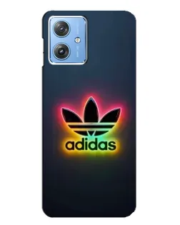 Чехол для Motorola MOTO G54 / G54 Power с картинкой «Неоновый Adidas» Чехол для Motorola MOTO G54 / G54 Power с картинкой «Неоновый Adidas»