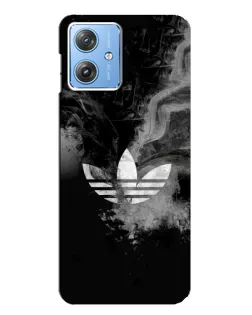 Чехол для Motorola MOTO G54 / G54 Power с картинкой «Абстрактный дым Adidas» Чехол для Motorola MOTO G54 / G54 Power с картинкой «Абстрактный дым Adidas»