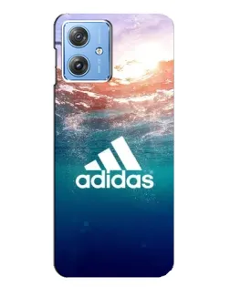 Чехол для Motorola MOTO G54 / G54 Power с картинкой «Океанская глубина адидас» Чехол для Motorola MOTO G54 / G54 Power с картинкой «Океанская глубина адидас»