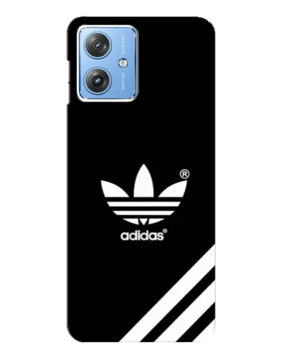 Чехол для Motorola MOTO G54 / G54 Power с картинкой «Adidas с диагональными полосами»