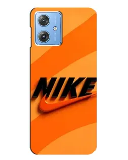 Чехол для Motorola MOTO G54 / G54 Power с картинкой «Оранжевый драйв Nike» Чехол для Motorola MOTO G54 / G54 Power с картинкой «Оранжевый драйв Nike»