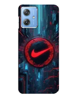 Чехол для Motorola MOTO G54 / G54 Power с картинкой «Техногенный стиль Nike» Чехол для Motorola MOTO G54 / G54 Power с картинкой «Техногенный стиль Nike»