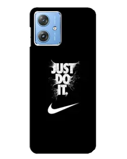 Чехол для Motorola MOTO G54 / G54 Power с картинкой «Текстовый принт Nike» Чехол для Motorola MOTO G54 / G54 Power с картинкой «Текстовый принт Nike»