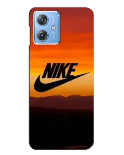 Чехол для Motorola MOTO G54 / G54 Power с картинкой «Nike — вечерний горизонт» Чехол для Motorola MOTO G54 / G54 Power с картинкой «Nike — вечерний горизонт»
