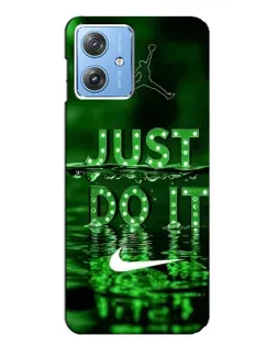 Чехол для Motorola MOTO G54 / G54 Power с картинкой «Зеленый неоновый Nike» Чехол для Motorola MOTO G54 / G54 Power с картинкой «Зеленый неоновый Nike»