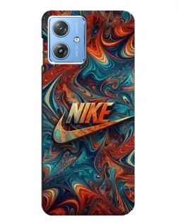 Чехол для Motorola MOTO G54 / G54 Power с картинкой «Nike в абстракции» Чехол для Motorola MOTO G54 / G54 Power с картинкой «Nike в абстракции»