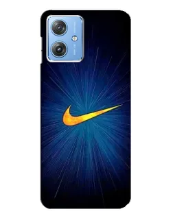 Чехол для Motorola MOTO G54 / G54 Power с картинкой «Синий пульс Nike» Чехол для Motorola MOTO G54 / G54 Power с картинкой «Синий пульс Nike»