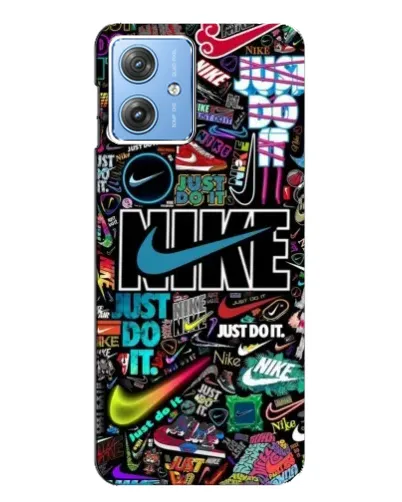 Чехол для Motorola MOTO G54 / G54 Power с картинкой «Яркий коллаж Nike» Чехол для Motorola MOTO G54 / G54 Power с картинкой «Яркий коллаж Nike»