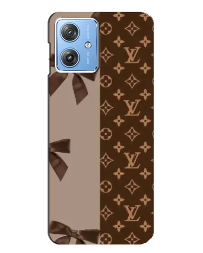 Чехол для Motorola MOTO G54 / G54 Power с картинкой «Louis Vuitton — банты» Чехол для Motorola MOTO G54 / G54 Power с картинкой «Louis Vuitton — банты»