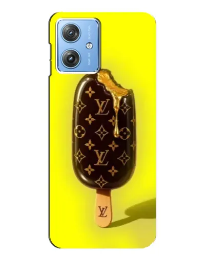 Чехол для Motorola MOTO G54 / G54 Power с картинкой «Мороженое от LV» Чехол для Motorola MOTO G54 / G54 Power с картинкой «Мороженое от LV»