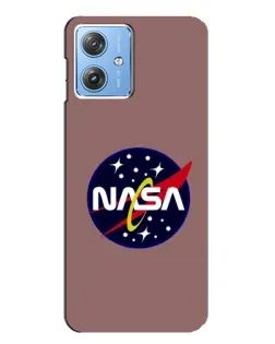 Чехол для Motorola MOTO G54 / G54 Power с картинкой «NASA — ретро космос»