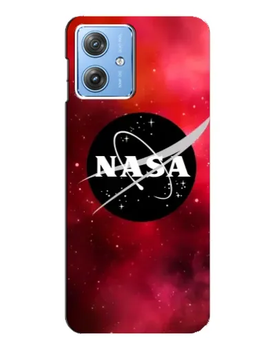 Чехол для Motorola MOTO G54 / G54 Power с картинкой «NASA — красная туманность»