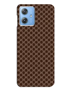 Чехол для Motorola MOTO G54 / G54 Power с картинкой «Gucci — шоколадная сетка»